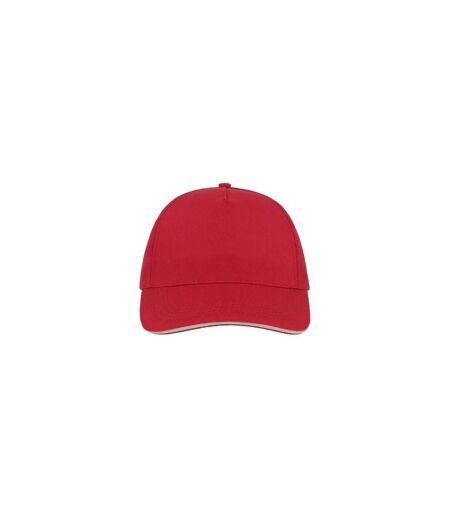 Casquette Sandwich Start 5 Mixte Rouge Atlantis