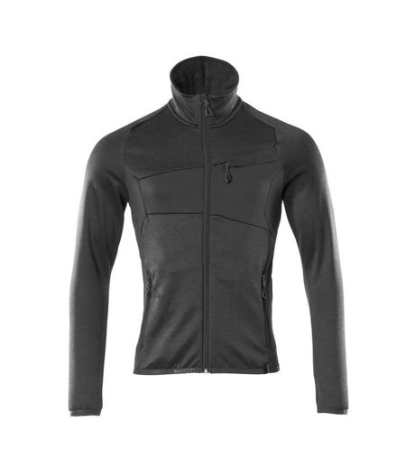 Mens Accelerate Fleece Jacket Black Mascot