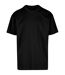 Unisex Adult Basic Light Loose T-shirt Black Build Your Brand-1