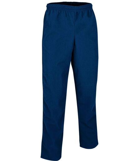 Pantalon jogging homme micro-velours - PLAYER - bleu marine