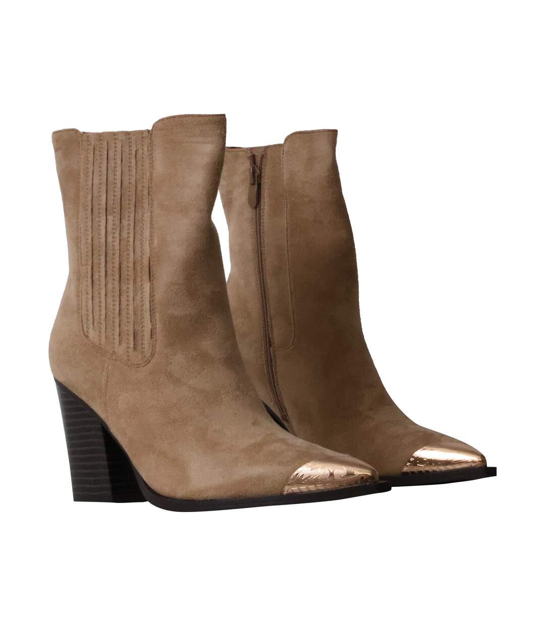 Bottines à Zip Super Mode-3