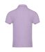Unisex adult akoya terrycloth recycled polo shirt lilac Elevate NXT-2