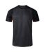 Mens Pro Polyester Training T-shirt Black Red Dahlia Umbro-1