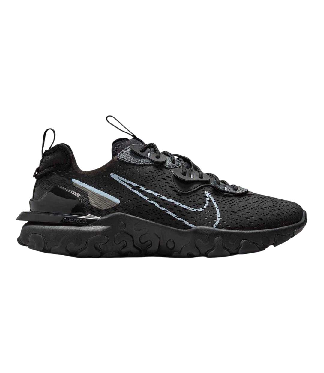 Baskets Motif/style Superposé Vision Homme Noir Bleu Gris Nike-1