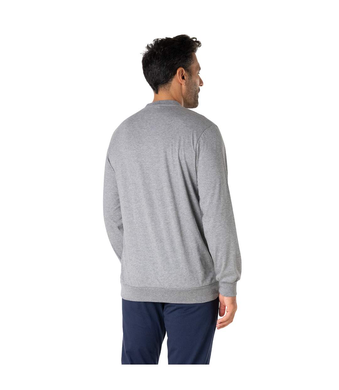 Pyjama long homme coton issu de l'agriculture biologique Eminence-3