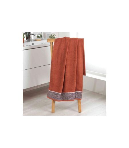 Drap de Bain Esteban 90x150cm Terracotta