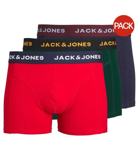 Pack Of 3  Mens James Boxer Shorts  Multicoloured Jack And Jones