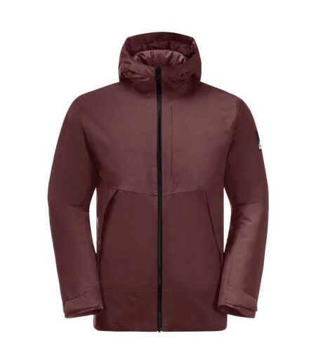 Veste Tempelhof Homme Rouge Jack Wolfskin