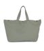 Sac shopping en coton délavé - KI3208 - vert amande green clay