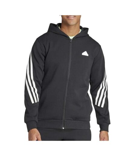 Veste zippée noire homme adidas ir