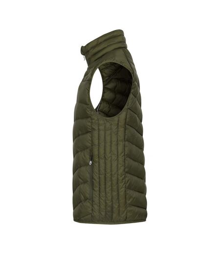 Veste Sans Manches Idaho Homme Vert Kaki Clique