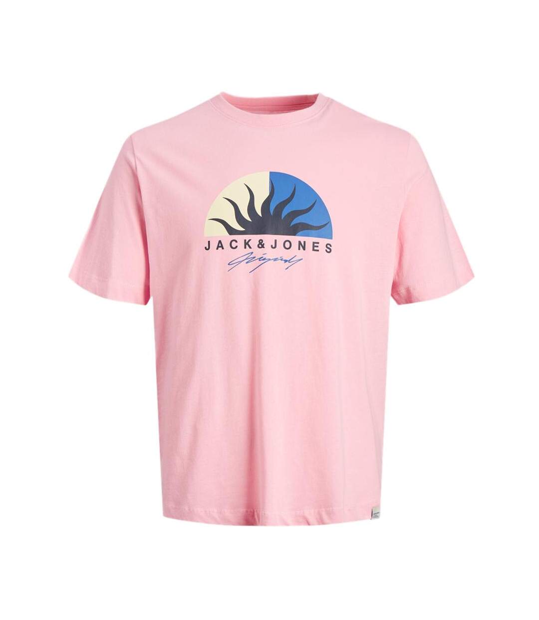 T-shirt rose homme  jack & jones tulum - 3xl-1