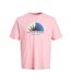 T-shirt rose homme  jack & jones tulum - 3xl-1