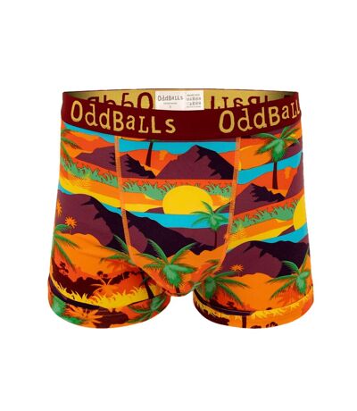 Mens waikiki boxer shorts orange/yellow OddBalls