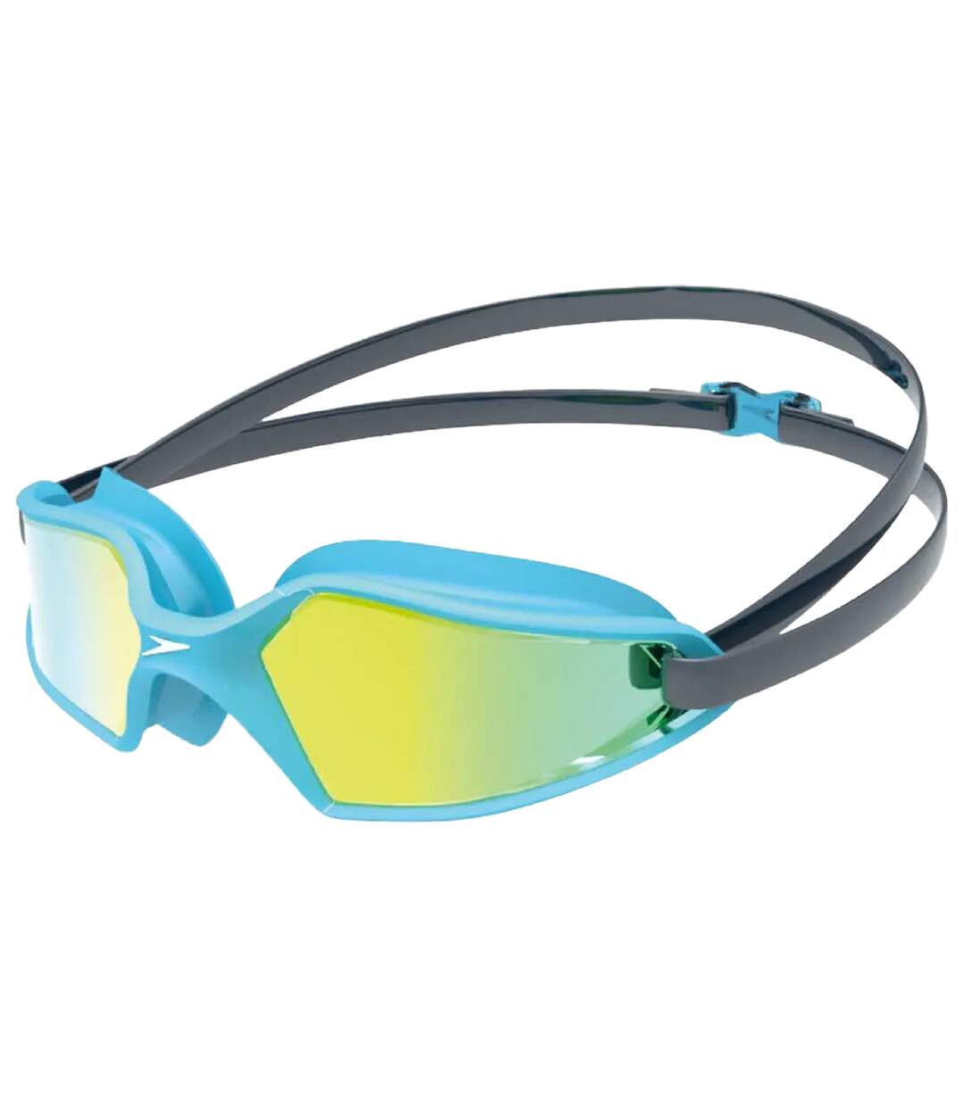Lunettes De Natation Hydropulse Enfant Bleu Marine Jaune Or Speedo-1