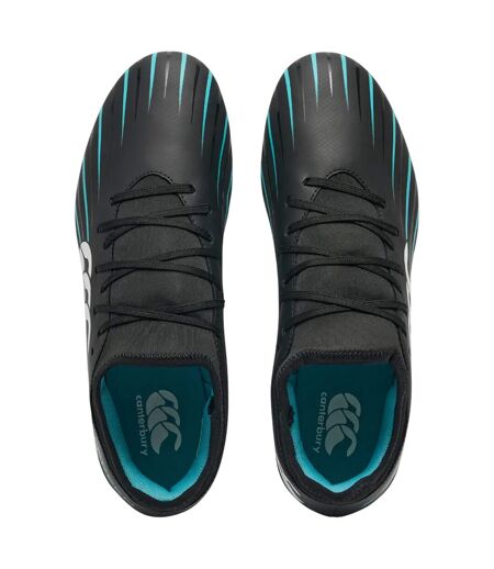 Chaussures De Rugby Pour Terrain Souple Speed Falcon 2.0 Team Homme Noir Bleu Canterbury