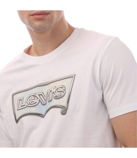 T-shirt Homme Blanc Gris Levis
