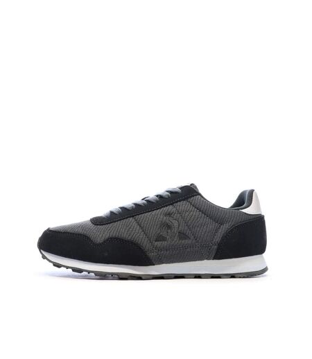 Baskets noires/grises femme le coq sportif astra