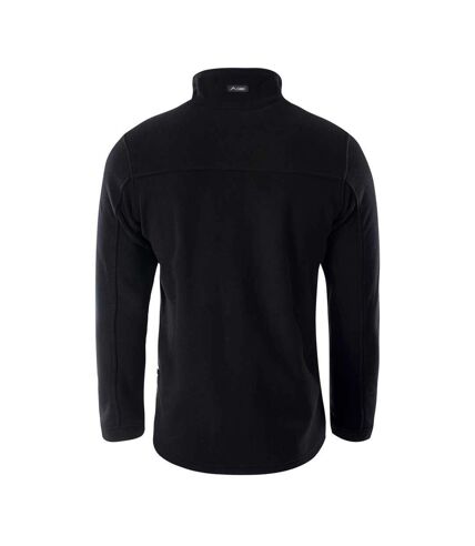 Mens maze fleece jacket black Elbrus