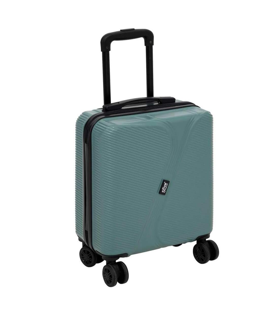 Valise Cabine Rigide à Roulettes Travel 45cm Vert-2