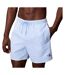Short de bain bleu/blanc homme calvin klein jeans drawstrings-1