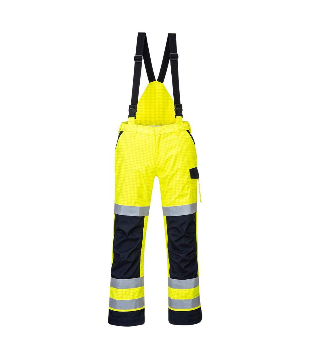 Pantalon imperméable homme jaune / bleu marine Portwest