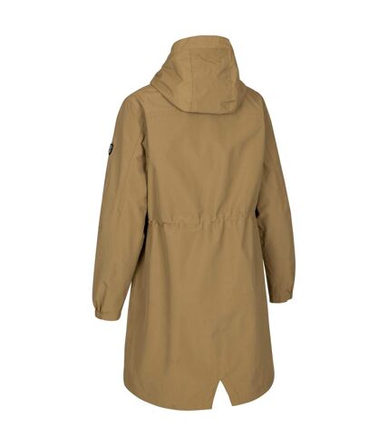 Trespass Womens/Ladies Saltom Longline Waterproof Jacket (Vintage Khaki) - UTTP6548