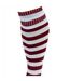 Unisex adult pro hooped football socks white/maroon Precision-2