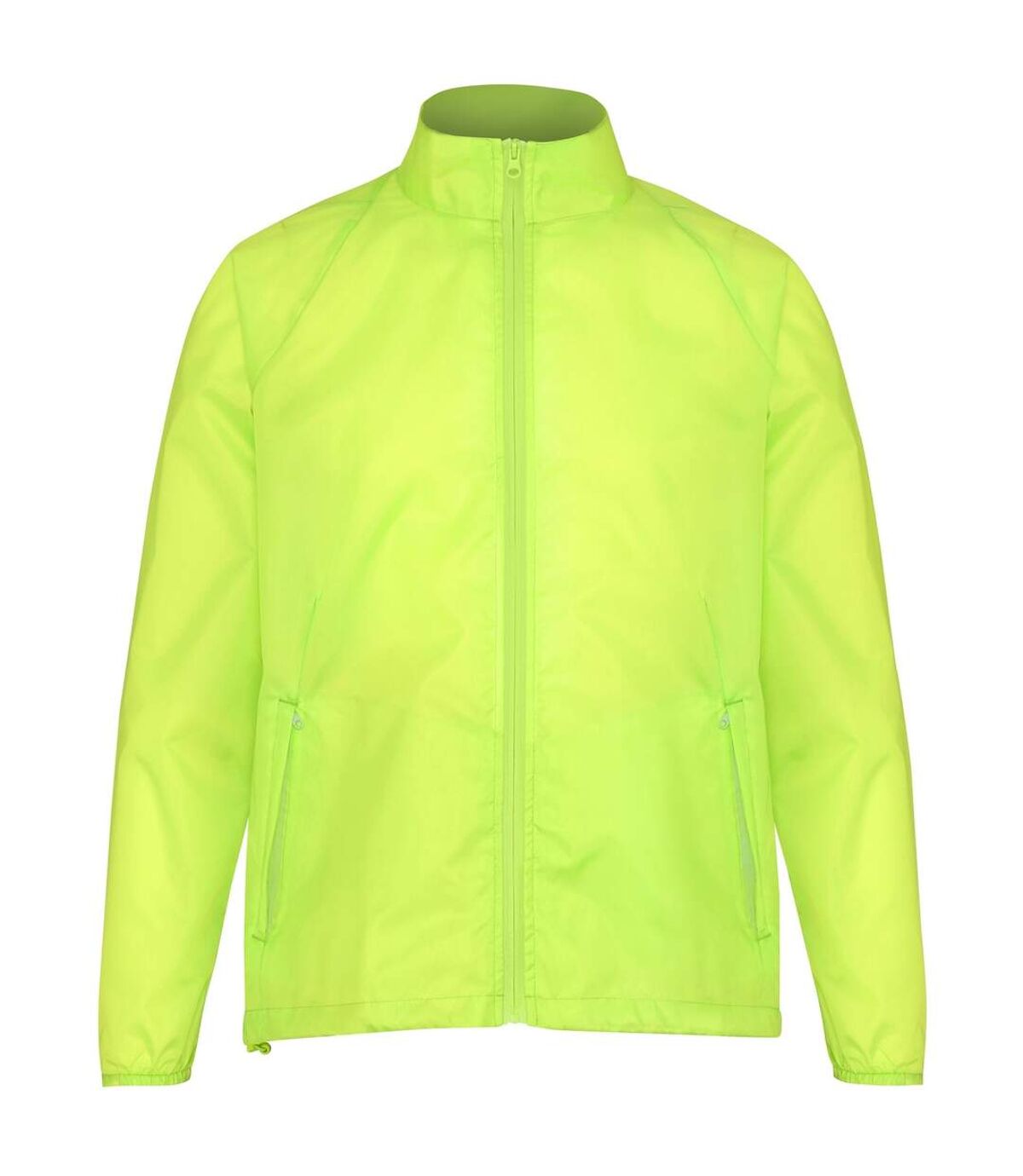 2786 Unisex Lightweight Plain Wind & Shower Resistant Jacket (Yellow) - UTRW2500