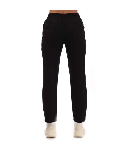 Womens/ladies Jesmilo Linen Blend Trousers Black Vero Moda