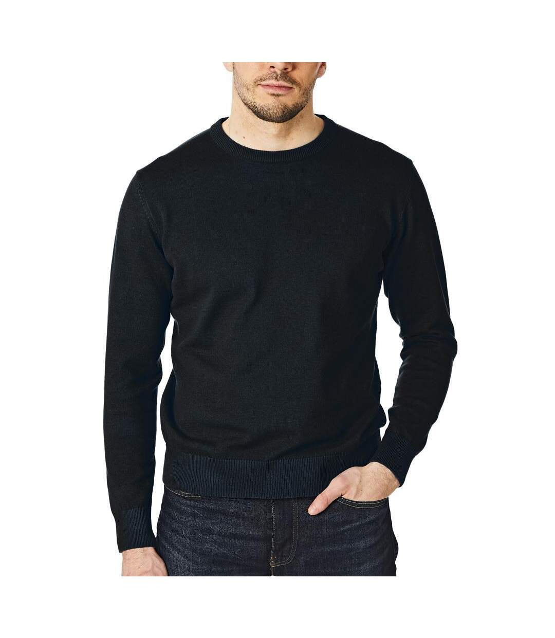 Mens sweatshirt black CastlePoint