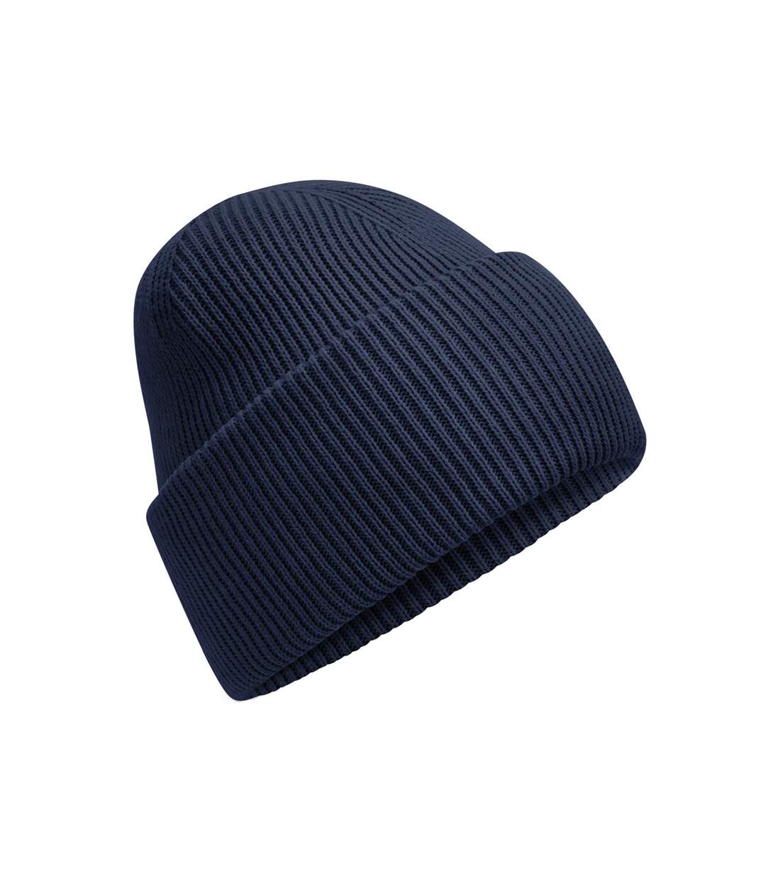 Bonnet Classic Adulte Bleu Marine Français Beechfield-1
