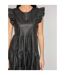 Robe courte similicuir IODINE - Dona X Lisa-3