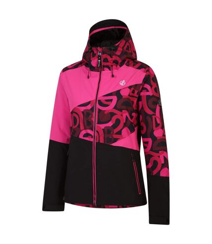 Dare 2B Womens/Ladies Ice Graffiti Ski Jacket (Pure Pink) - UTRG8999