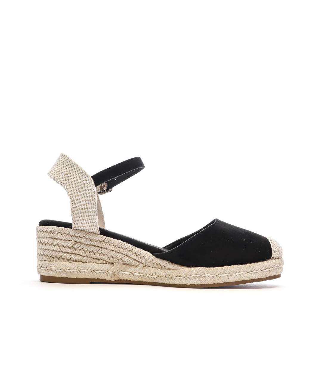 Sandales noires femme xti 144104-2