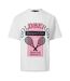 T-shirt Manches Courtes Femme Blanc Slam-2
