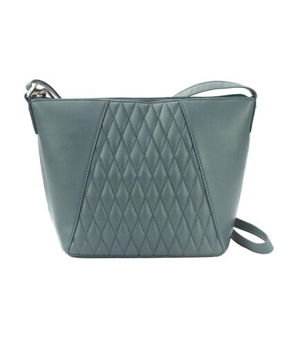 Eastern Counties Leather Womens/Ladies Alegra Quilted Purse (Gray) (One size)