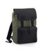 BagBase Vintage Laptop Backpack (Olive Green/Black) (One Size) - UTPC3230