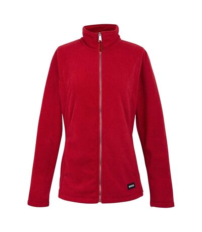 Womens/ladies mayse full zip fleece jacket high risk red marl Dare 2B