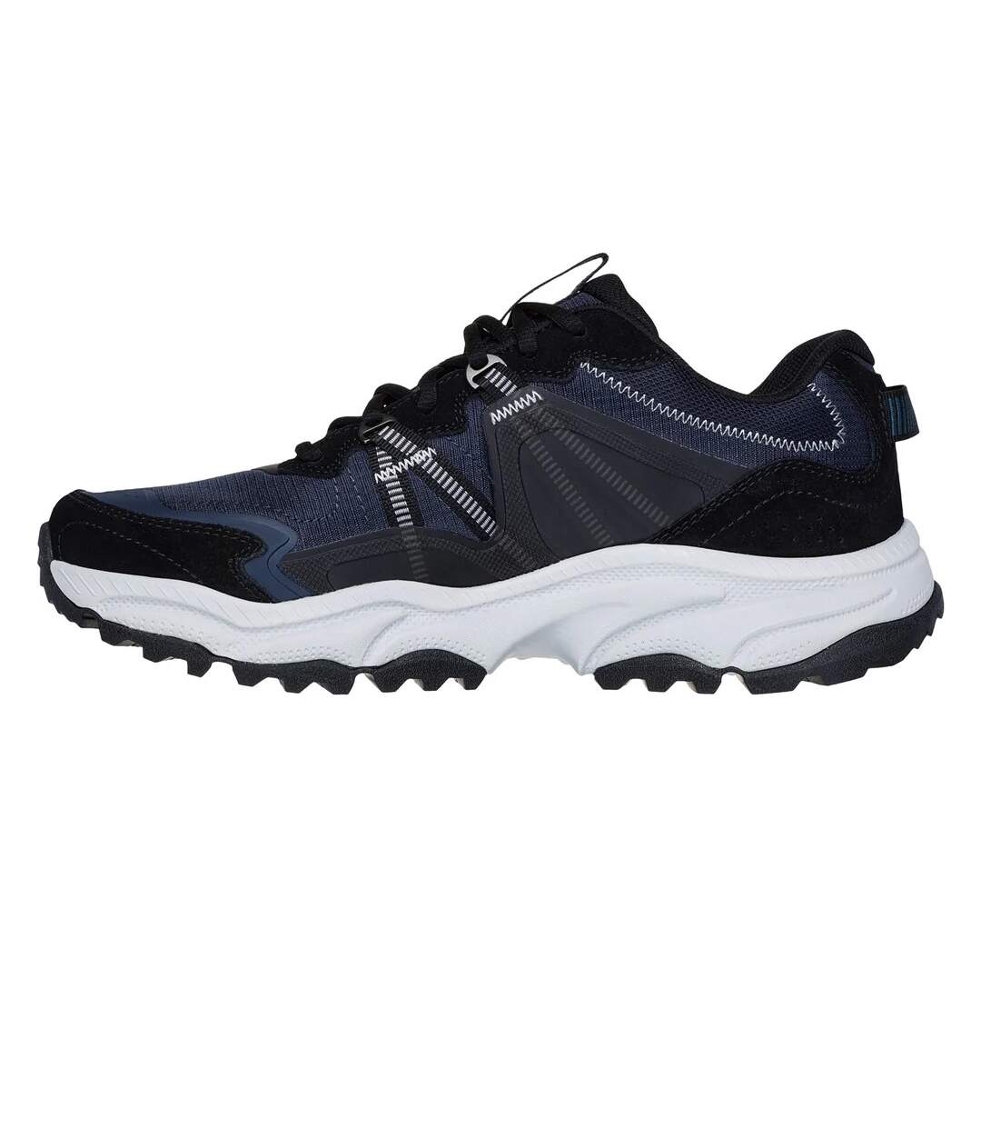 Mens Vigor At Richwood Leather Trainers Navy Grey Skechers-2