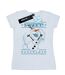 Disney Femme/Les femmes Frozen Olaf Sweet Christmas - T-shirt en coton (Blanc) - UTBI22074-1
