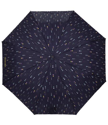 Isotoner Parapluie femme solide, ultra déperlant, à ouverture/ fermeture manuelle