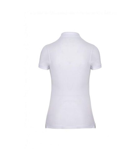 Polo femme blanc Kariban