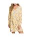 Robe Jaune à fleurs Femme Roxy Indigo Night - XS