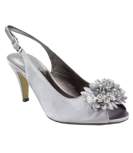 Escarpins Sabrina Femme Gris Foncé Lunar