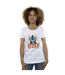Disney T-shirt en coton Lilo & Stitch Boo ! pour femmes/femmes (Blanc) - UTBI26007-2