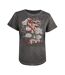 T-Shirt gris femme disney mulan mushu fashion-2