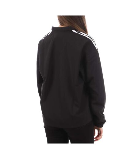 Veste 1/4 Zip Noir Femme Adidas Halfzip - 36