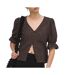 Blouse marron femme jdy jakobe 2/4-1