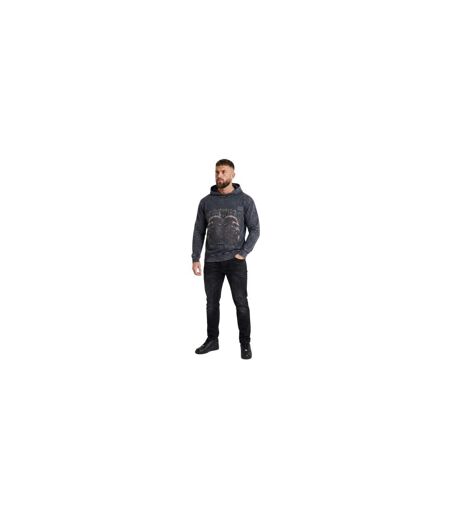 Mens Gorilla Hoodie Acid Black Firetrap